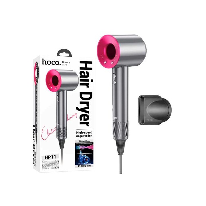 Hoco HP11 Secador Iónico de Alta Velocidad Rosa
