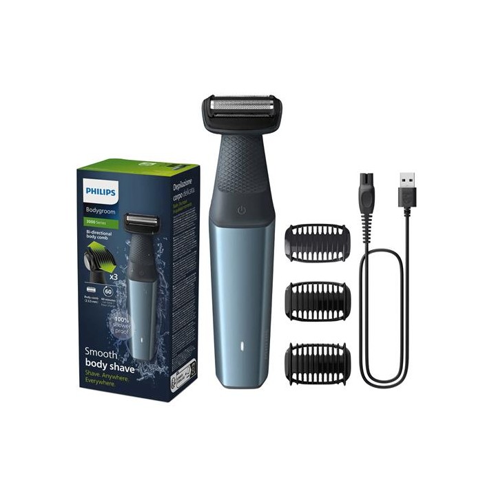 Philips BG3027/05 BodyGroom Recortador corporal Recargable