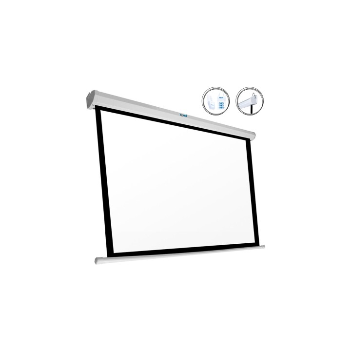 IGGUAL PSIES200 PANTALLA MURAL ELECTRICA 200X200