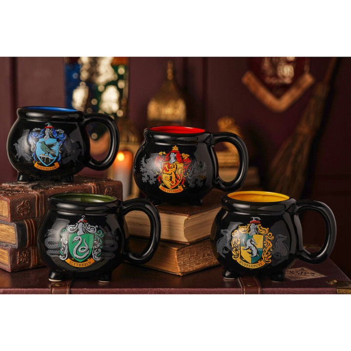 Taza Caldero Hufflepuff Harry Potter