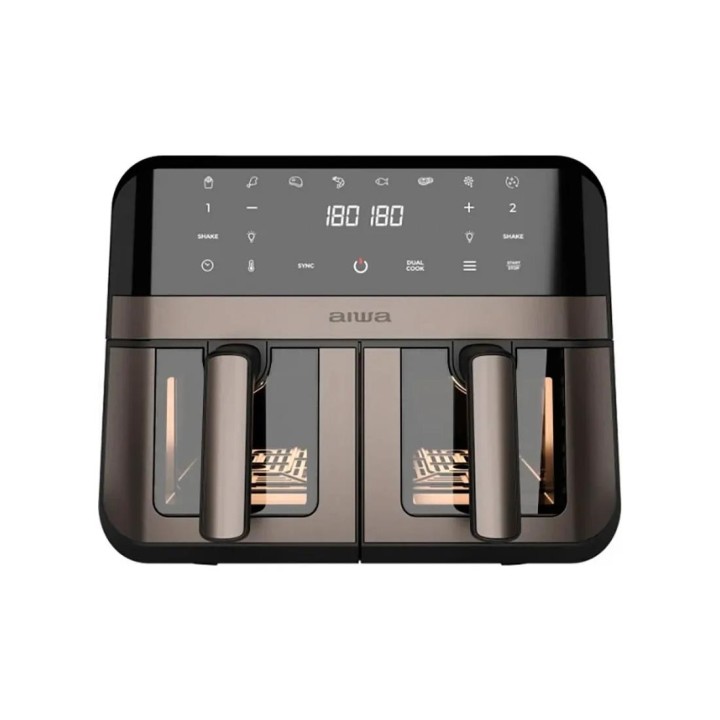 Aiwa AFR-9000 Freidora de Aire 2400W 9L Negra
