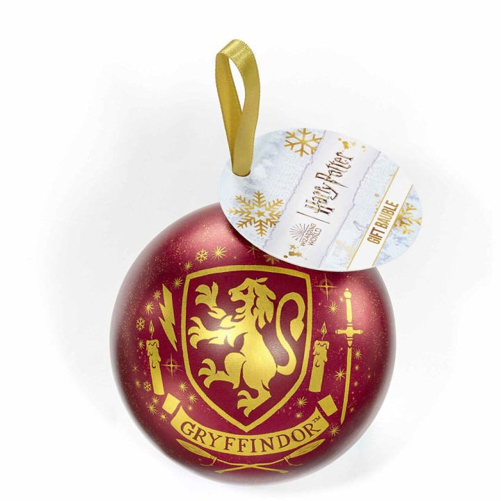 Colgante Gryffindor + Bola de Navidad Harry Potter