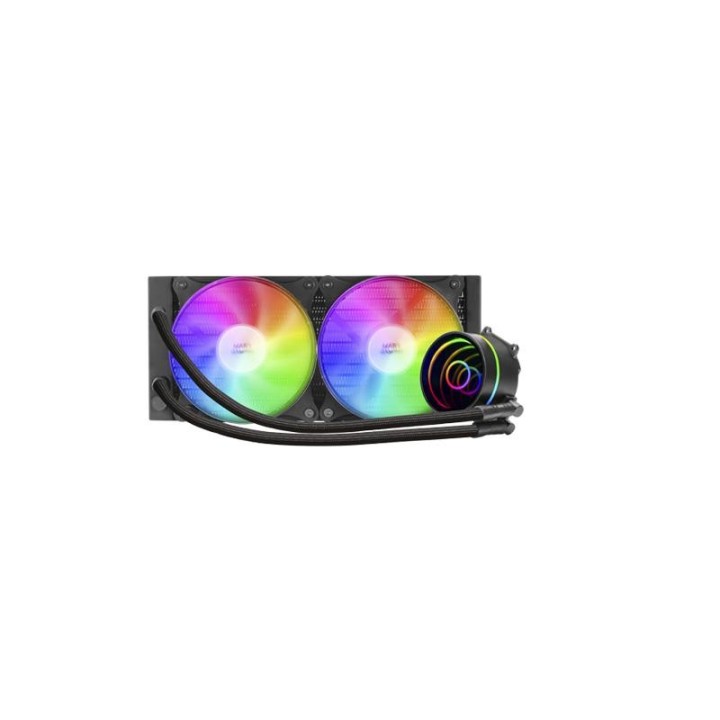 REFRIGERACION LIQUIDA CPU MARS GAMING FRGB 240MM BLACK