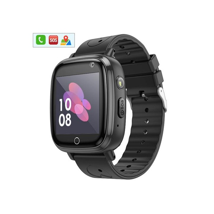 Hoco Y100 2G Children SmartWatch para Niños con llamadas Bluetooth Negro