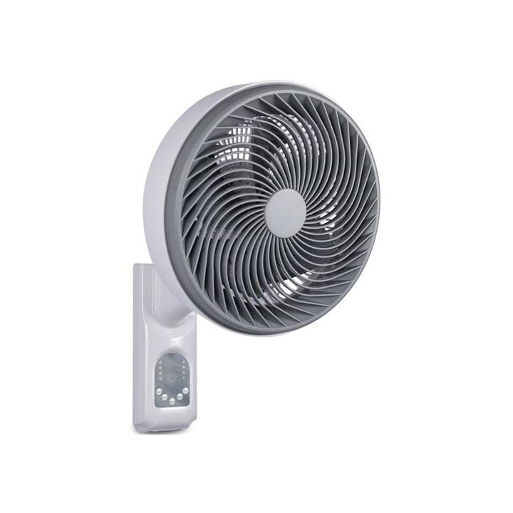 Daewoo DW9011 Ventilador Pared High Speed 80W 10" 25cm con Mando