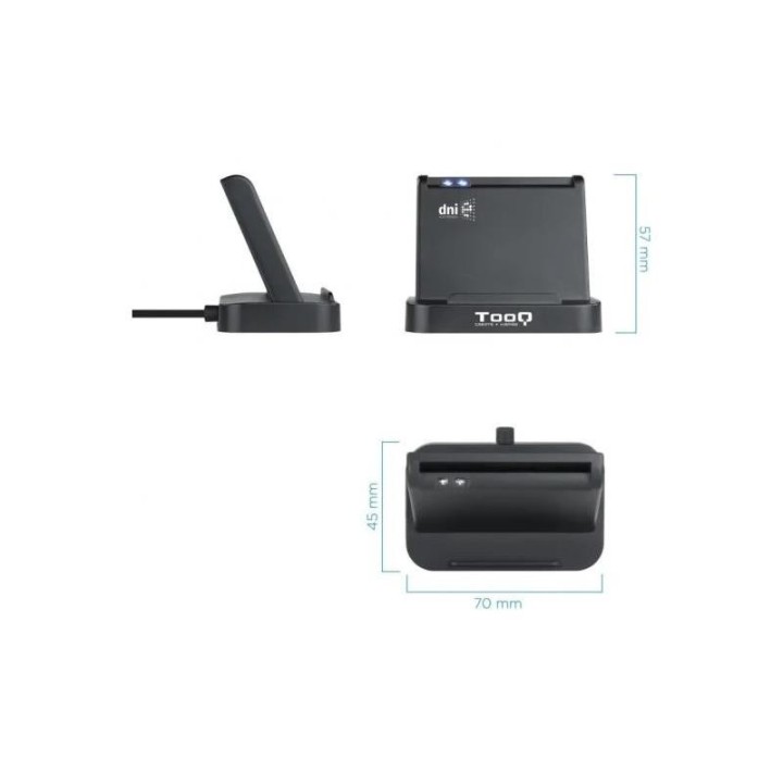 LECTOR DE TARJETAS DNIE VISION TOOQ USB 2.0