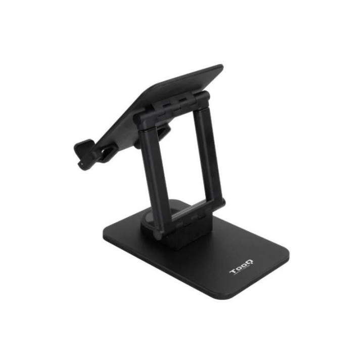 SOPORTE SOBREMESA TOOQ AJUSTABLE PARA SMARTPHONE/TABLET HASTA 13 BLACK
