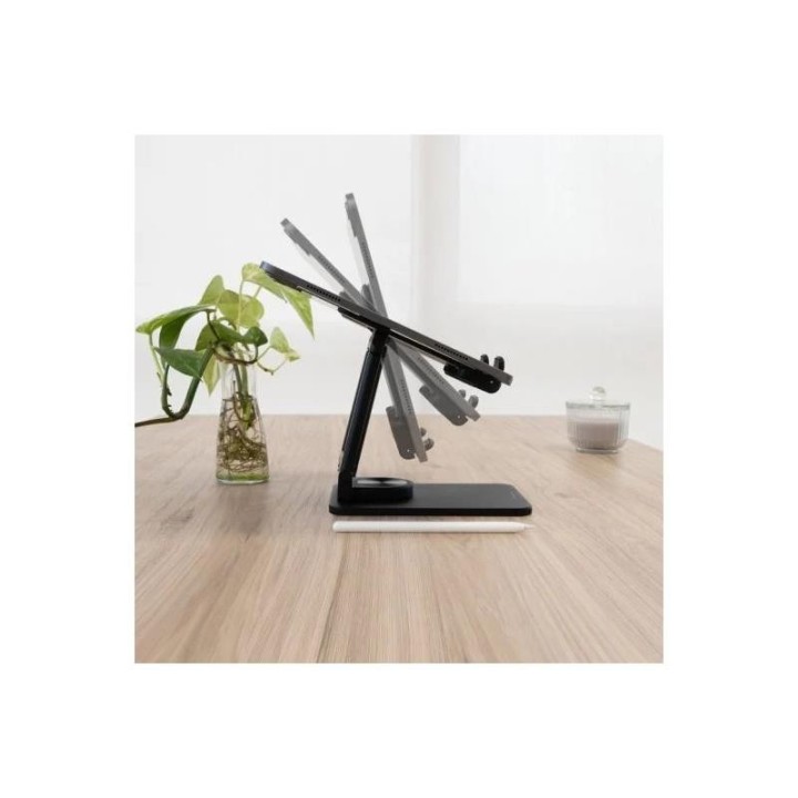 SOPORTE SOBREMESA TOOQ AJUSTABLE PARA SMARTPHONE/TABLET HASTA 13 BLACK
