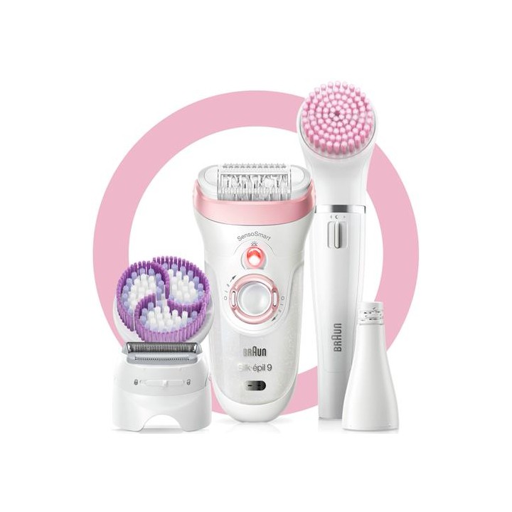 Braun SES 9/985 Silk-épil 9 Wet & Dry Beauty Set