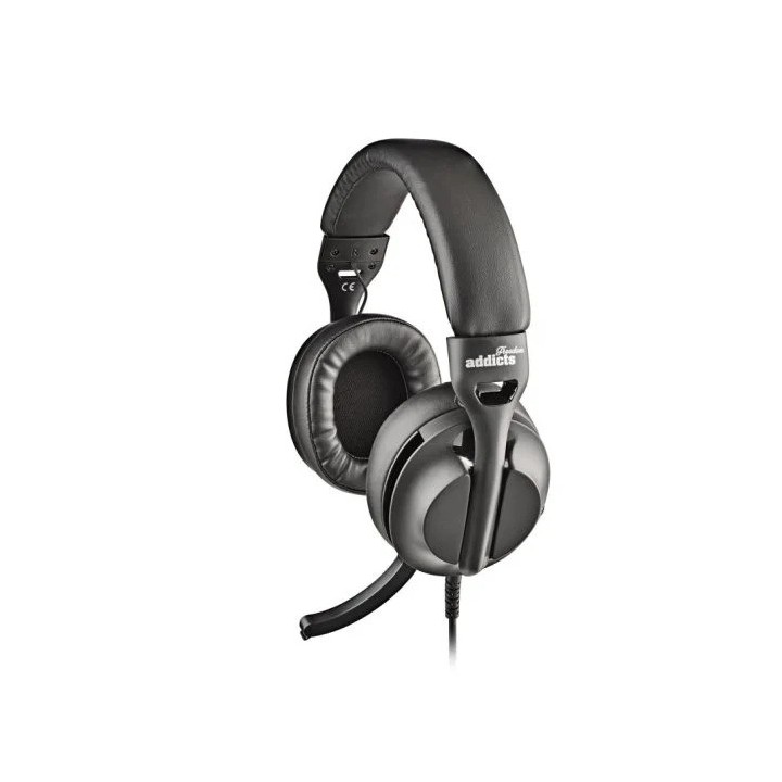 AURICULARES + MICROFONO NGS VOX805 USB-A/C BLACK