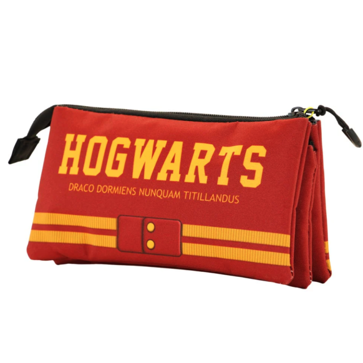 Portatodo triple Harry Potter Griffindor