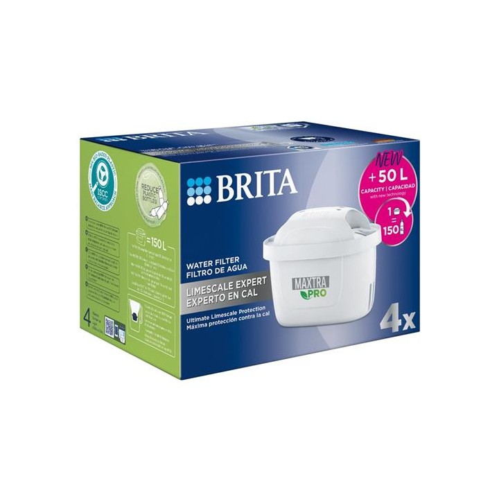 Brita Filtro Pack de 4 Maxtra Pro Experto en Cal