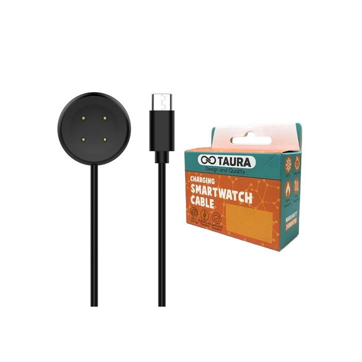 Taura Cargador Magnético Smartwatch Google Pixel 2, USB C Cable 1 Metro
