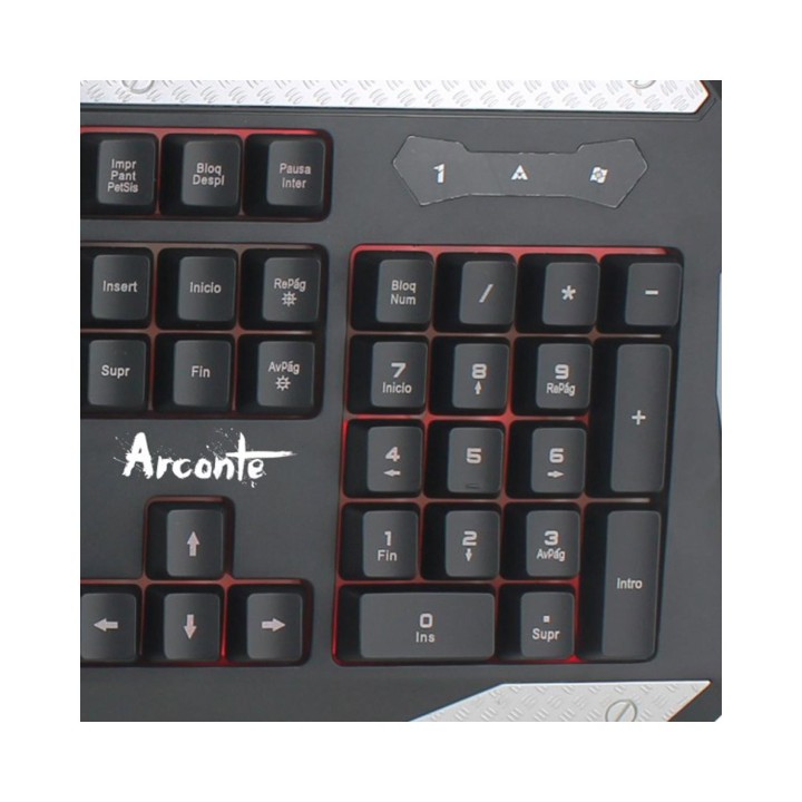 TECLADO TALIUS GAMING ARCONTE USB NEGRO TAL-ARCONTE