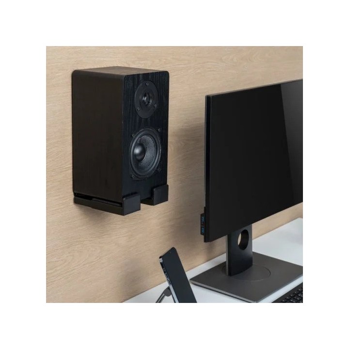 SOPORTE DE PARED AISENS PARA BARRA DE SONIDO BLACK