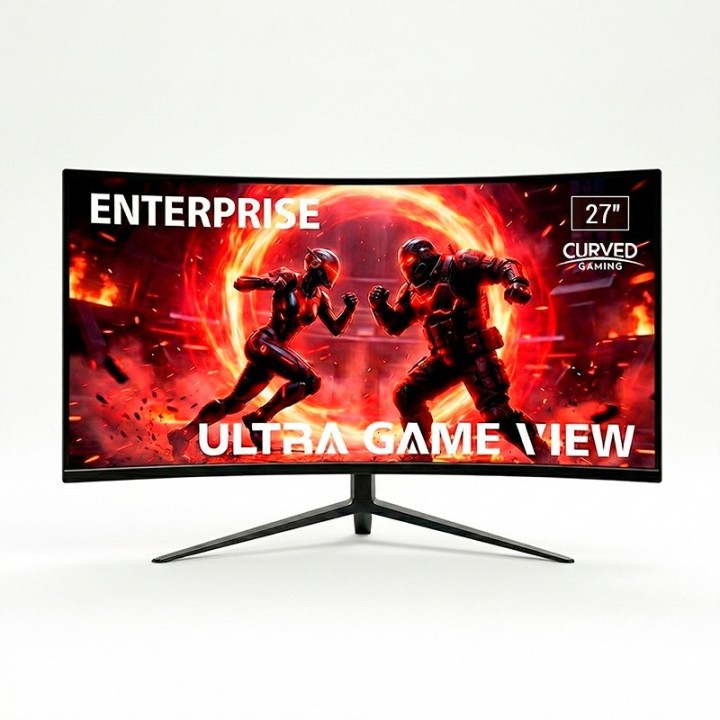 MONITOR ENTERPRISE ULTRAGAME-VIEW 27 CURVO 200HZ 2 X HDMI + 2 X DISPLAYPORT MULTIMEDIA VESA 3YR GAR