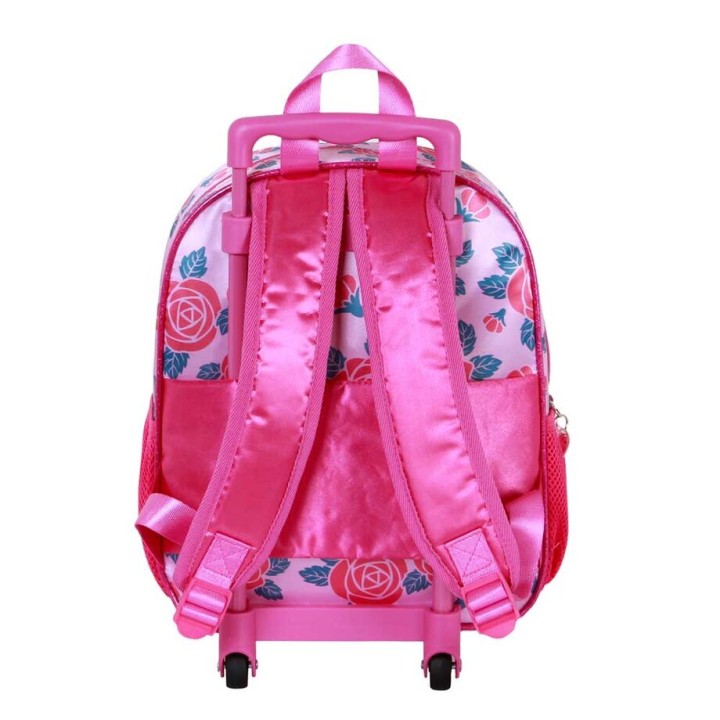 Trolley 3D Flowers Princesas Disney 34cm