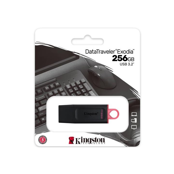 Memoria USB 256GB 3.2 Kingston Datatraveler Exodia