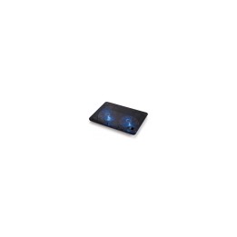 SOPORTE PORTATIL CONCEPTRONIC 2 VENTILADORES 17P NEGRA CNBCOOLPAD2F