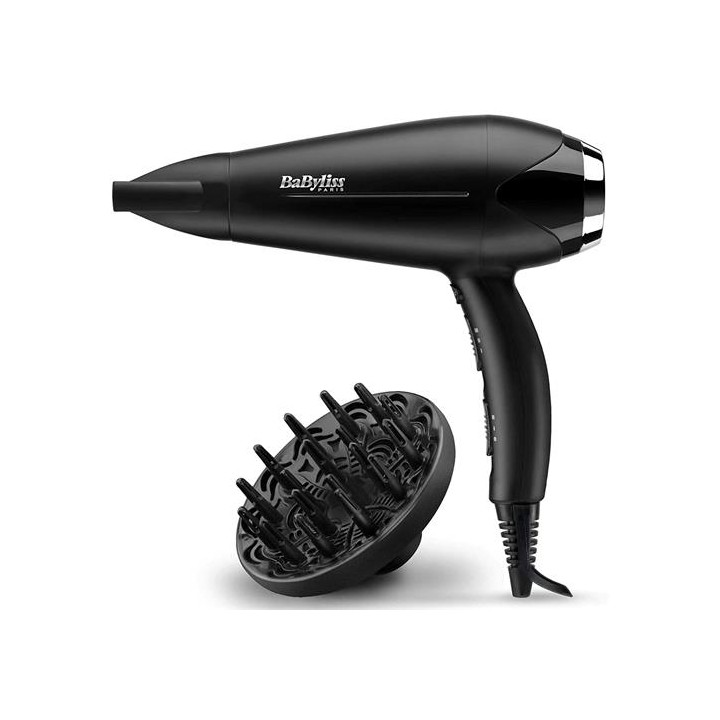 Babyliss D572DE Secador de Pelo 2200W con difusor
