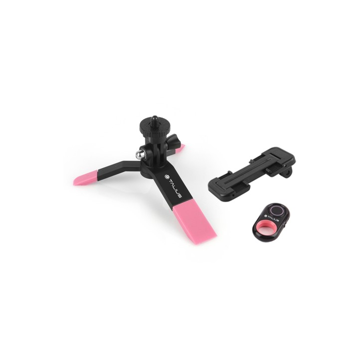 KIT TRIPODE SELFIE TALIUS ROSA TAL-TRI01P