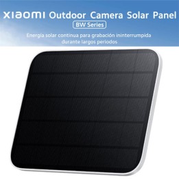 Xiaomi Panel Solar para Cámaras De Vigilancia 5W, Cable USB-C 3m (BHR8352GL)