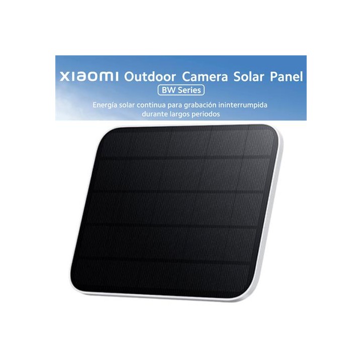Xiaomi Panel Solar para Cámaras De Vigilancia 5W, Cable USB-C 3m (BHR8352GL)