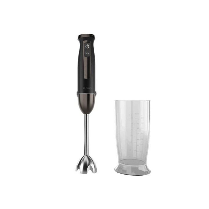 Aiwa ABL-1500 Batidora de Brazo 1.500W Acero Inox Cuchillas Titanium