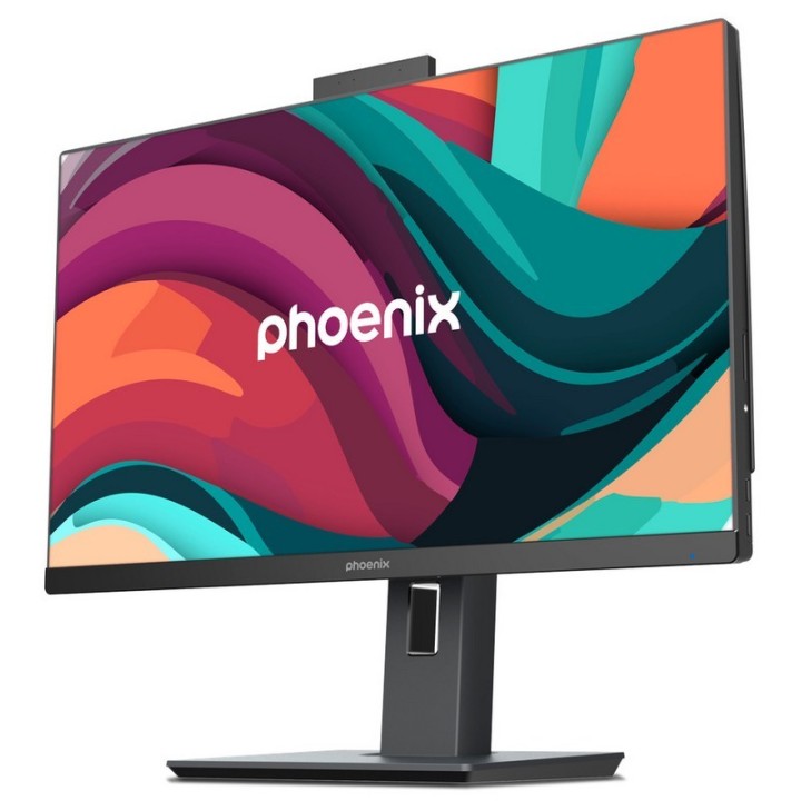 ORDENADOR PHOENIX AIO 24 I3 12100/8GB DDR5/SSD500GB/WIFI/WEBCAM/ERGO BLACK