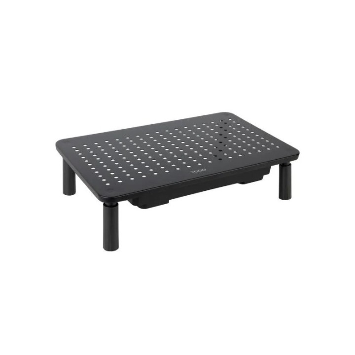 SOPORTE TOOQ SOBREMESA ELEVADOR PARA MONITOR/NOTEBOOK 20KG BLACK