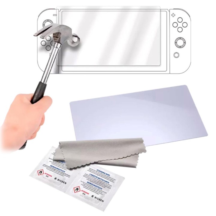 Bigben Cristal Templado Protector para Nintendo Switch
