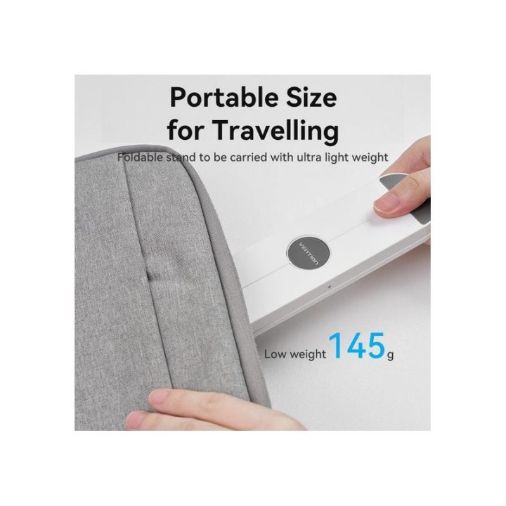 SOPORTE VENTION SOBREMESA PARA NOTEBOOK/TABLET HASTA 17.3 REG.ALTURA WHITE