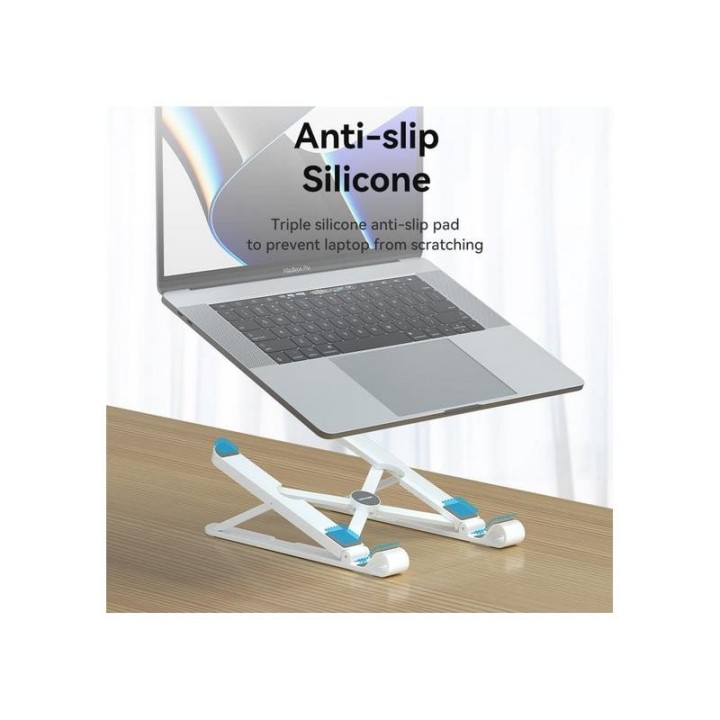SOPORTE VENTION SOBREMESA PARA NOTEBOOK/TABLET HASTA 17.3 REG.ALTURA WHITE