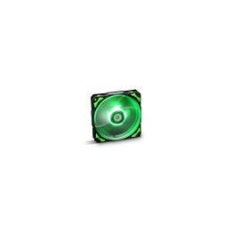 VENTILADOR CAJA NOX HUMMER H-FAN 120 LED VERDE NXHUMMERF120LG