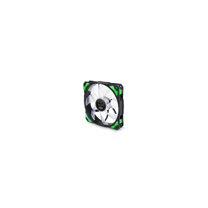 VENTILADOR CAJA NOX HUMMER H-FAN 120 LED VERDE NXHUMMERF120LG