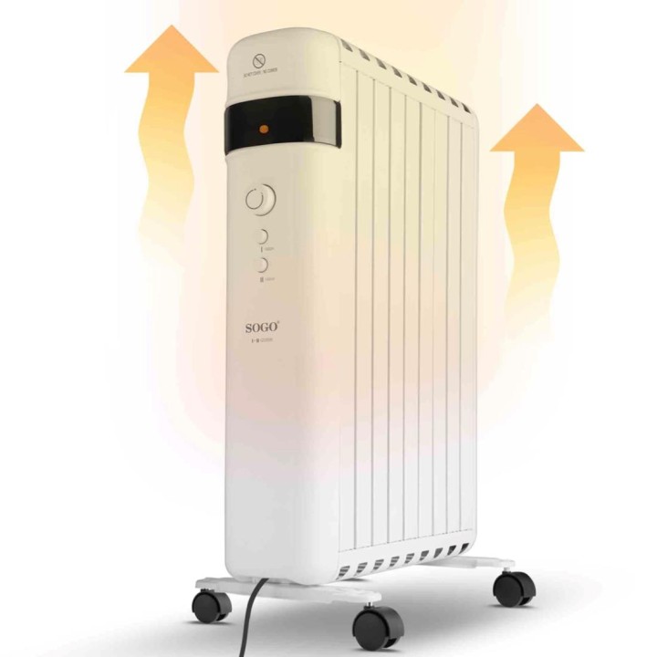 Sogo Convector sin Aceite 9 Elementos 2000W (CAL-SS-18485)