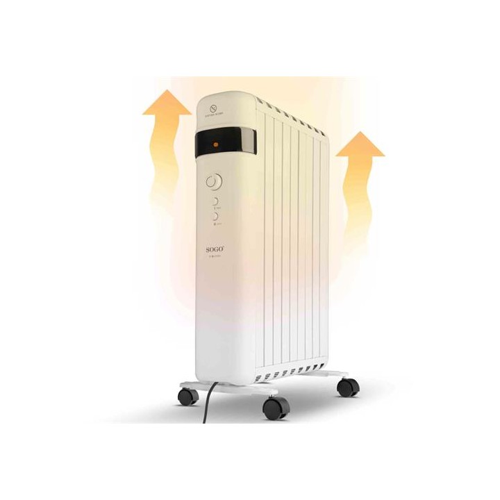 Sogo Convector sin Aceite 9 Elementos 2000W (CAL-SS-18485)