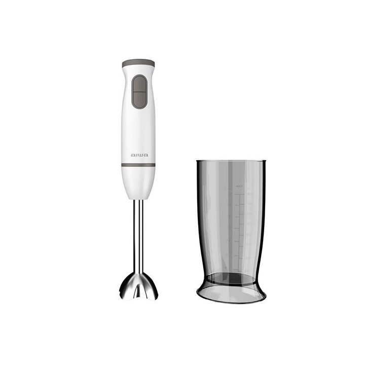 Aiwa ABL-800 Batidora de Brazo 600W Acero Inox 2 Velocidades