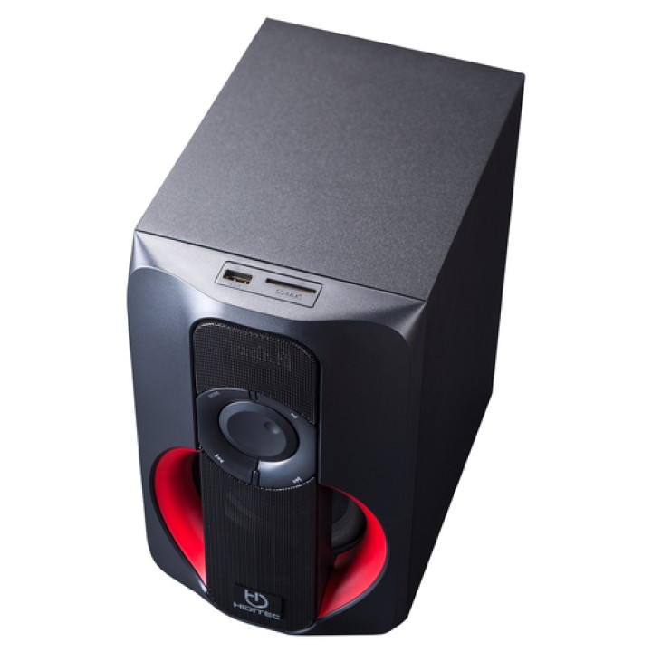 Hiditec H400 Dark Edition Altavoces Bluetooth 2.1 Rojos