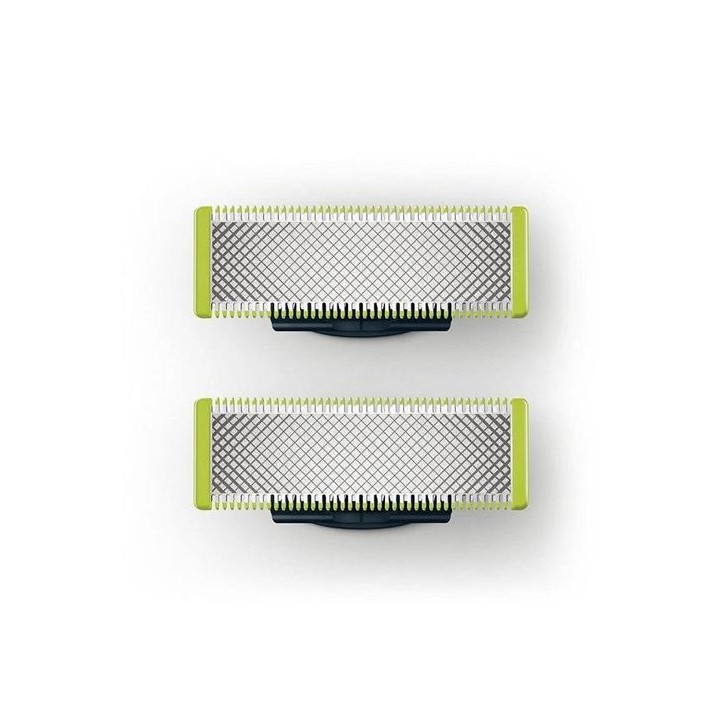 Philips QP220/55 Pack 2x Cuchillas de Recambio para OneBlade Original