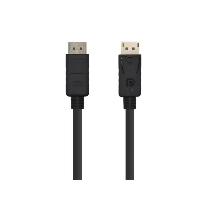 CABLE DISPLAYPORT 1.4 8K AISENS DP/M - DP/M 2M BLACK