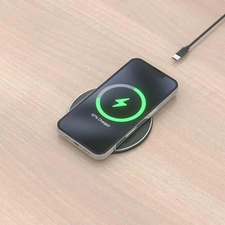 BASE DE CARGA AISENS WIRELESS SMARTPHONE 15W BLACK