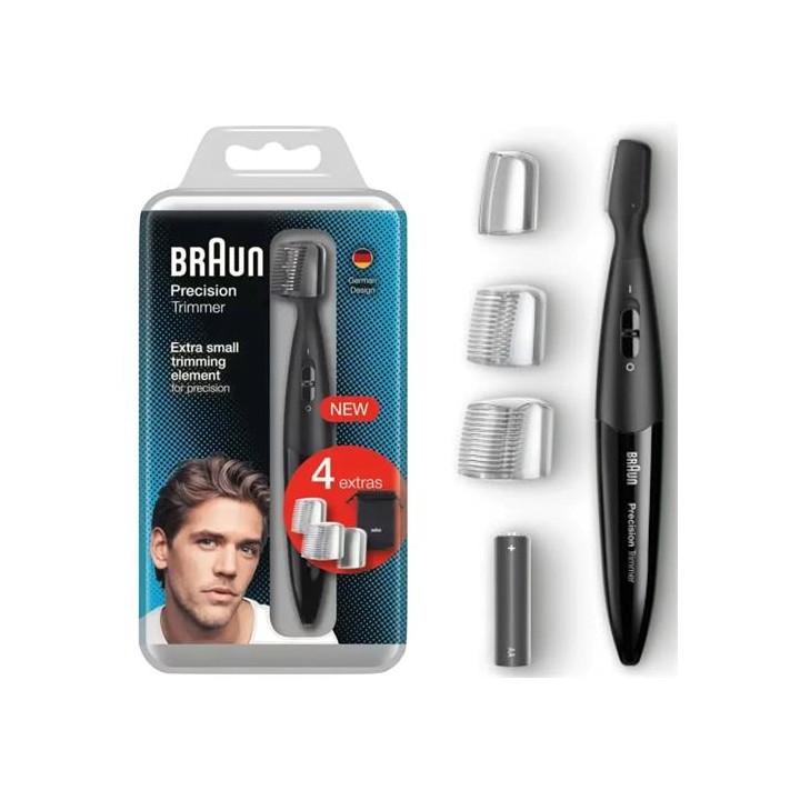 Braun PT1000/BK Recortadora Facial de Precisión