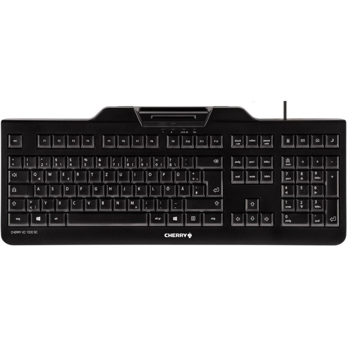 TECLADO CHERRY KC 1000 SC USB SMARTCARD JK-A0100ES-2
