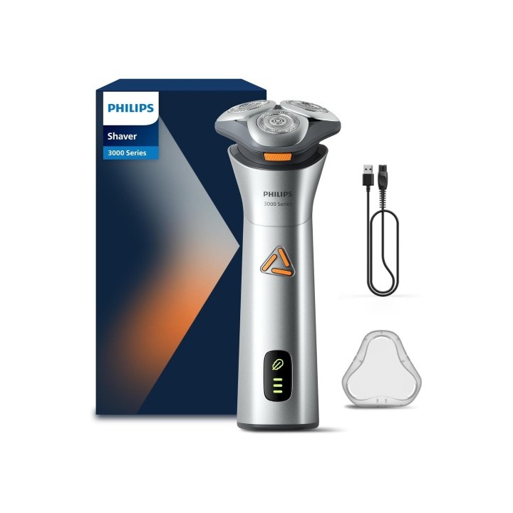 Philips Afeitadora S3882/00 Wet & Dry SkinGlide Cabezal Flotante 6D
