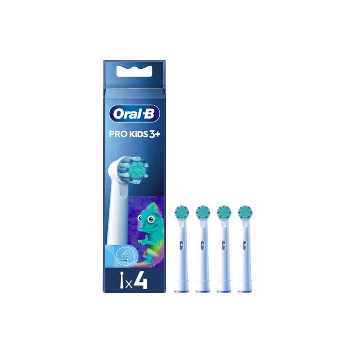 Braun Oral-B Cabezales de Recambio Kids Chameleon Pack 4 Unidades (EB10S-4)