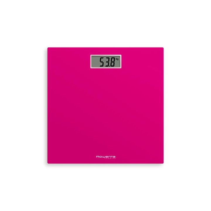 Rowenta BS1403V0 Premiss Báscula de Baño Extraplana Fucsia 150Kg