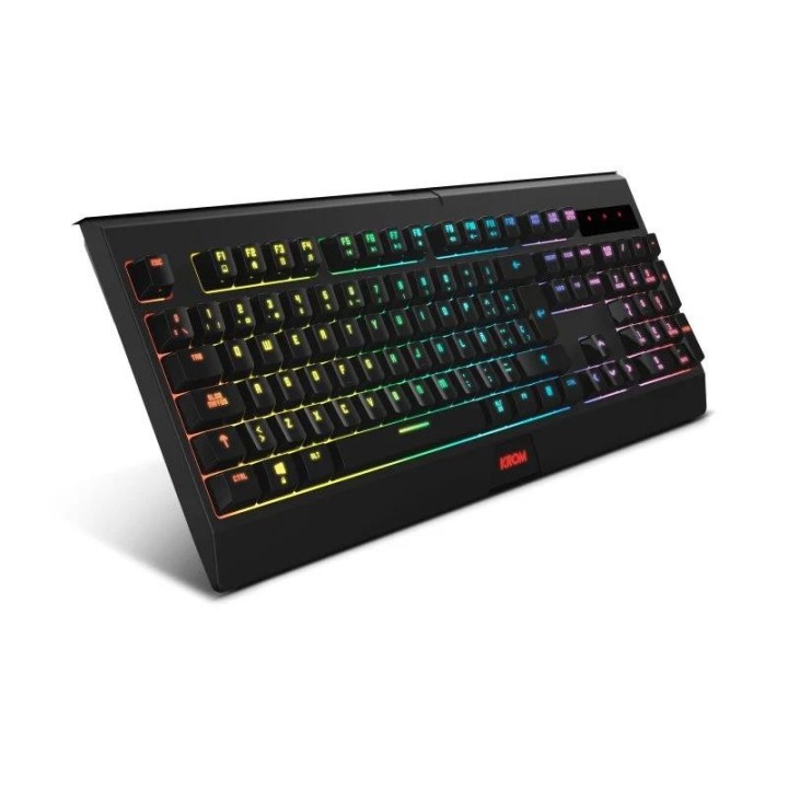 TECLADO + RATON GAMING KROM KABALA WIRELESS RGB RETROILUMINADO BLACK