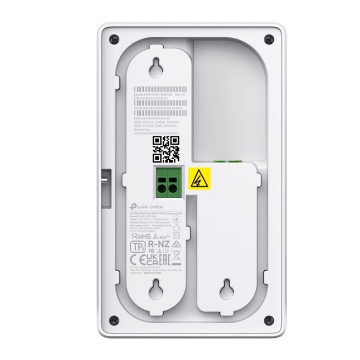ACCESS POINT TP-LINK EAP615GP-WALL AX1800 1201MBIT/S WIFI 6 PARED