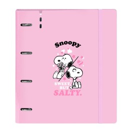 Carpeta A4 anillas Snoopy con recambio